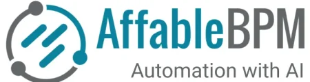 Logo of Affable BPM of professionalism and innovation in business process management.